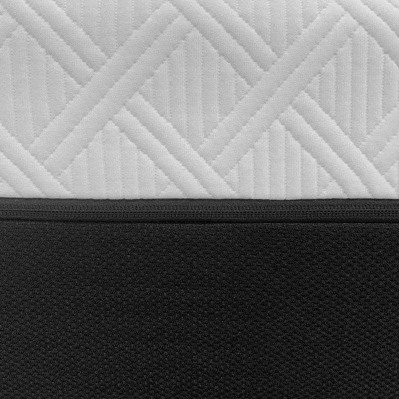  Elements International Element Sleep 10" Memory Foam Mattress with Black Border (King) IMAGE 3