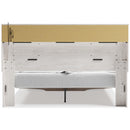  Signature Design by Ashley Altyra B2640B30 King Upholstered Bookcase Bed with Storage IMAGE 4