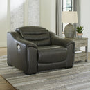 Signature Design by Ashley Center Line U6340413 Power Recliner with Adjustable Headrest IMAGE 4