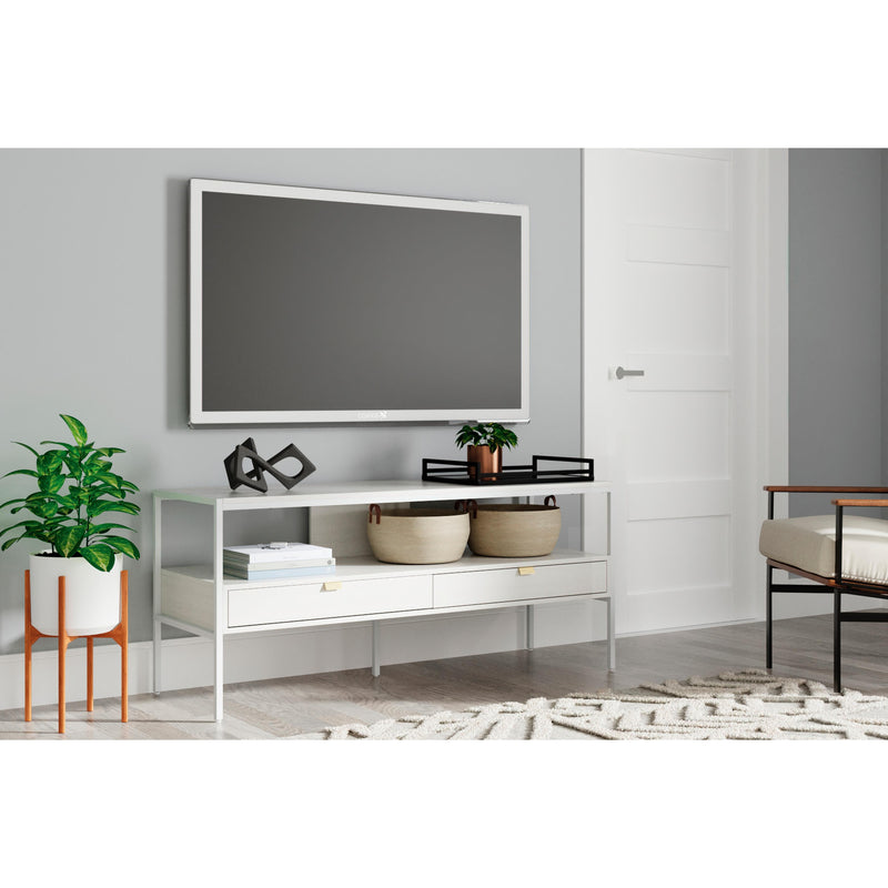 Signature Design by Ashley Deznee W162-68 Large TV Stand IMAGE 6