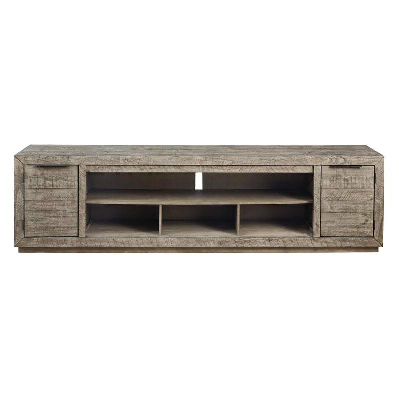 Signature Design by Ashley Krystanza W760-78 Extra Large TV Stand with Fireplace Option IMAGE 3