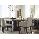 Signature Design by Ashley Burkhaus D984-01A Dining Upholstered Arm Chair IMAGE 9