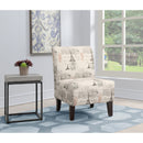  Elements International Scarlett Accent Slipper Chair IMAGE 6