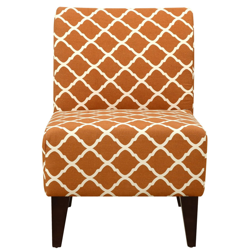  Elements International Scarlett Accent Slipper Chair IMAGE 2