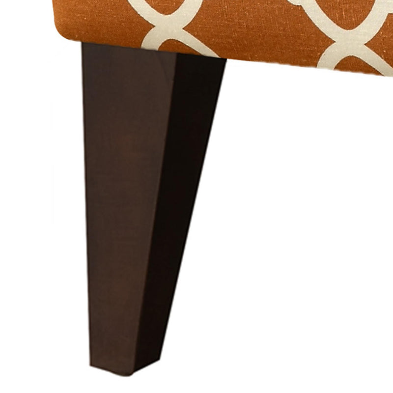  Elements International Scarlett Accent Slipper Chair IMAGE 5