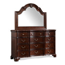  Elements International Tabasco Dresser & Mirror Set IMAGE 1