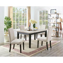  Elements International Greystone Upholstered Side Chair Set IMAGE 6