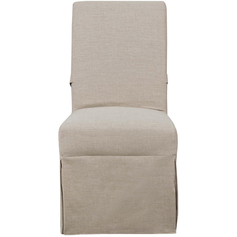  Elements International Mia Dining Room Parsons Chair IMAGE 2