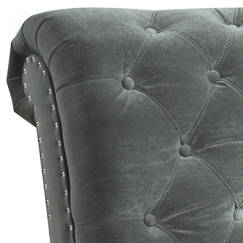  Elements International Twain Armless Chair IMAGE 4