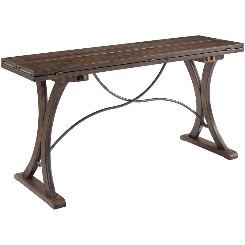  Elements International New Bedford Folding Top Dining Table IMAGE 2