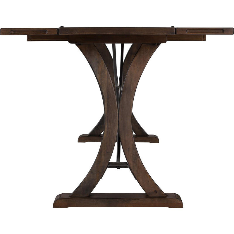  Elements International New Bedford Folding Top Dining Table IMAGE 4