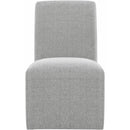  Elements International Nero Upholstered Side Chair Set IMAGE 2