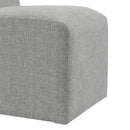  Elements International Nero Upholstered Side Chair Set IMAGE 5