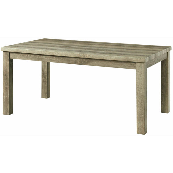  Elements International Oak Lawn Rectangular Dining Table IMAGE 1