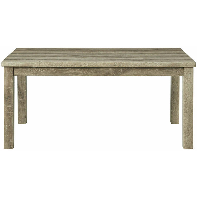  Elements International Oak Lawn Rectangular Dining Table IMAGE 2