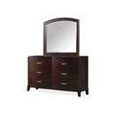  Elements International Delaney Dresser & Mirror Set IMAGE 1