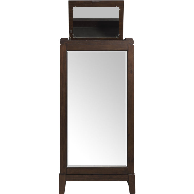  Elements International Delaney Swivel Jewelry Chest IMAGE 4