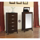  Elements International Delaney Swivel Jewelry Chest IMAGE 5