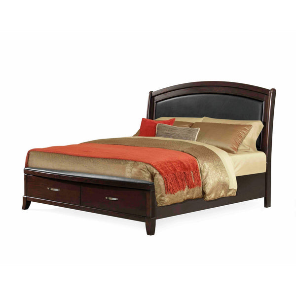  Elements International Delaney Queen Platform Storage Bed IMAGE 1