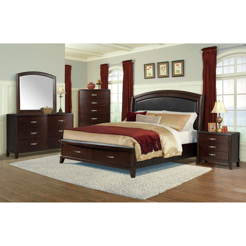  Elements International Delaney Nightstand w/ USB IMAGE 2