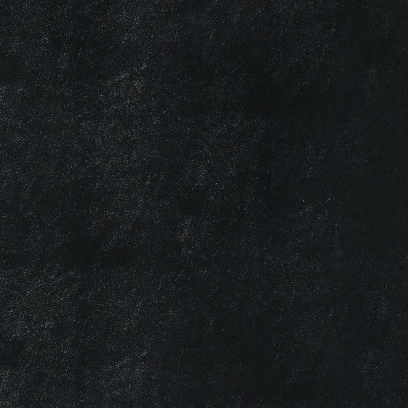  Elements International Meridian Faux Leather Side Chair Set in Black IMAGE 10