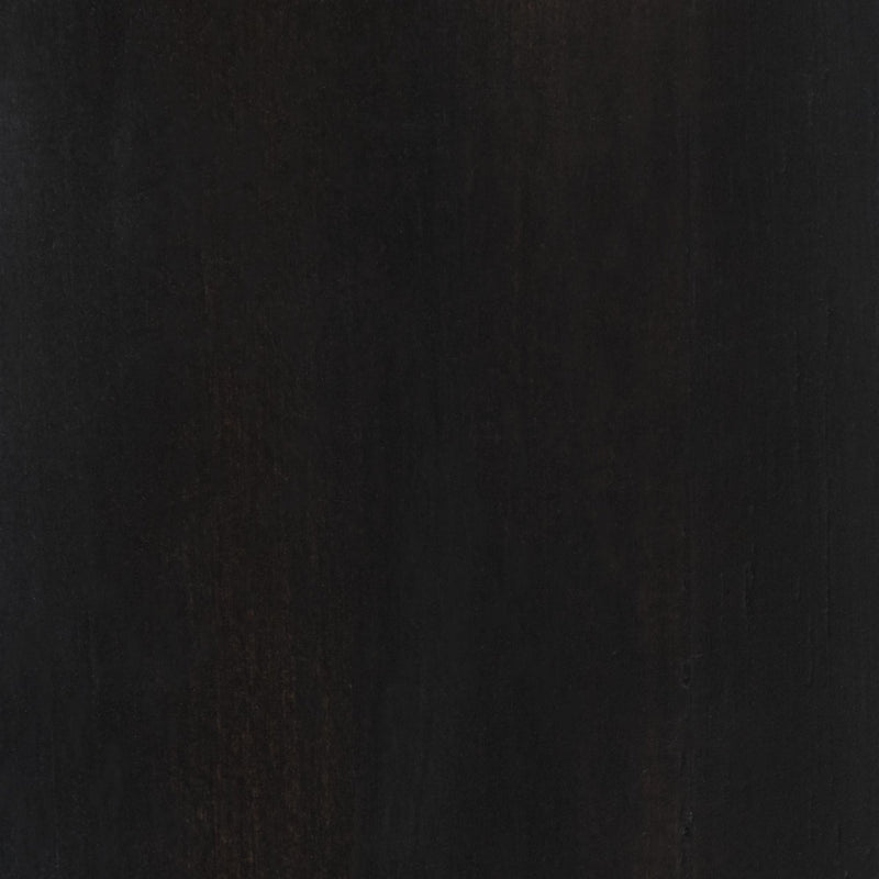  Elements International Meridian Faux Leather Side Chair Set in Black IMAGE 11