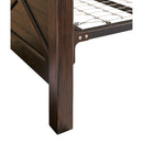  Elements International Sutherland Twin Daybed in Walnut IMAGE 6