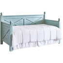  Elements International Woodhaven Twin Daybed in Distressed Blue IMAGE 1