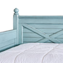  Elements International Woodhaven Twin Daybed in Distressed Blue IMAGE 5