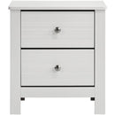  Elements International Catalina Nightstand in White IMAGE 2