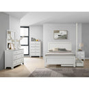  Elements International Catalina Nightstand in White IMAGE 8