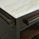  Elements International Verona Kitchen Island (EI4-08) IMAGE 4