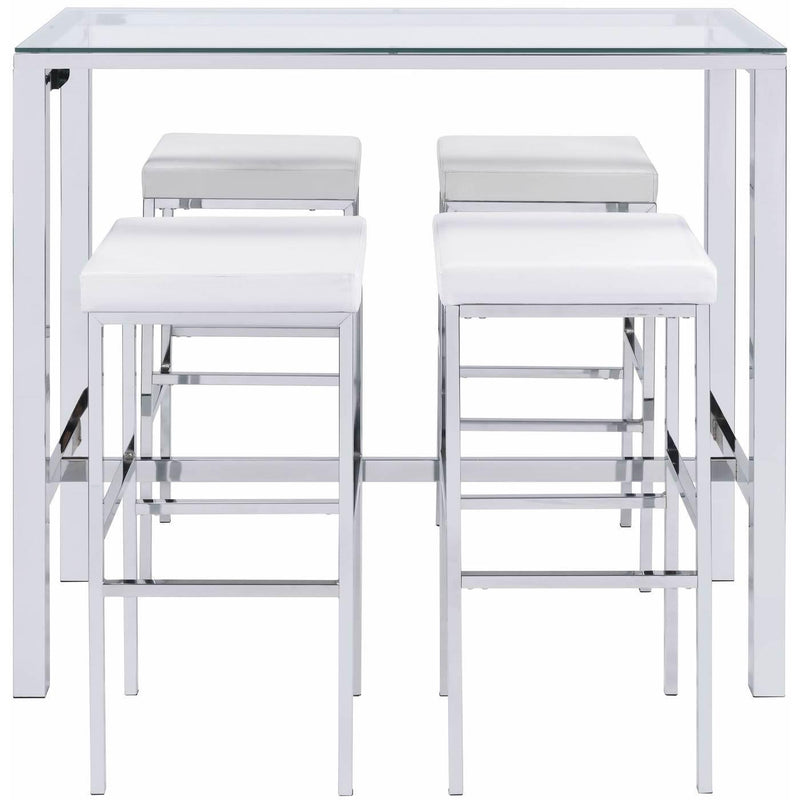  Elements International Lancy Bar Table Single Pack (Table + Four Stools) IMAGE 2