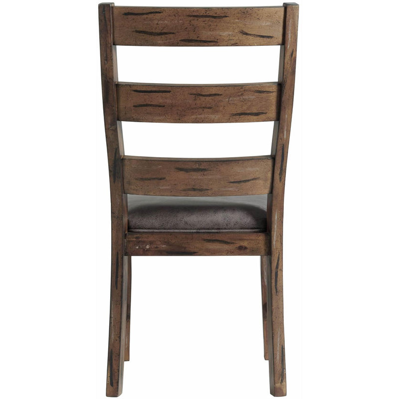  Elements International Gramercy Dining Horizontal Slat Back Side Chair IMAGE 2