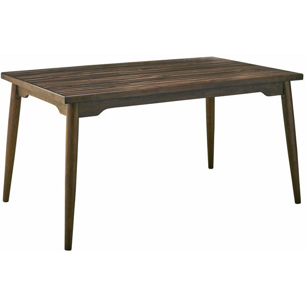  Elements International Ginger Dining Table Natural Finish IMAGE 1