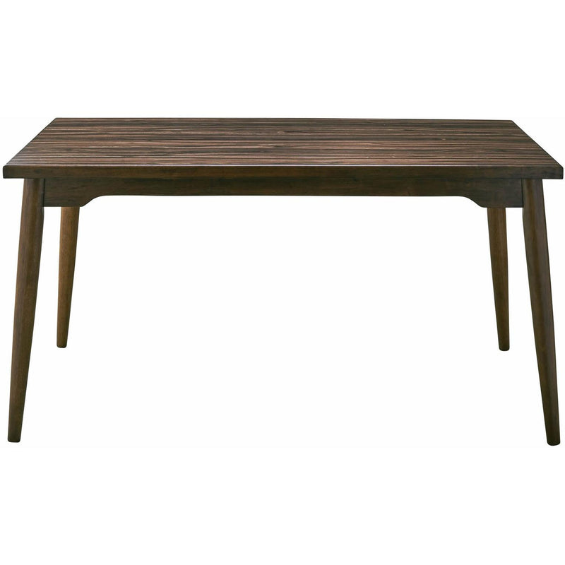  Elements International Ginger Dining Table Natural Finish IMAGE 2