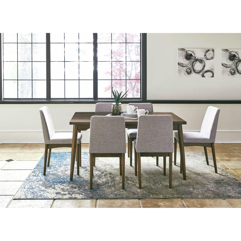  Elements International Ginger Dining Table Natural Finish IMAGE 8