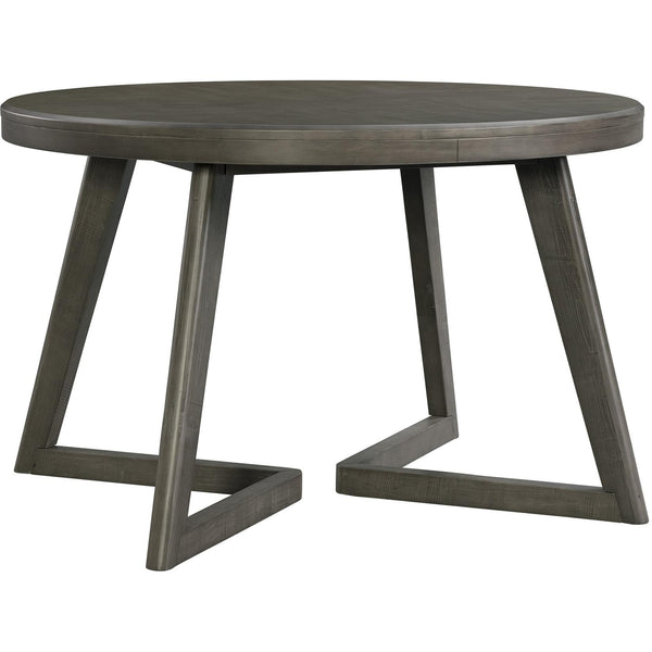  Elements International Cross Round Dining Table IMAGE 1