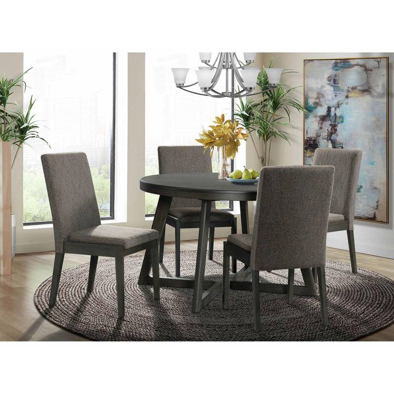  Elements International Cross Round Dining Table IMAGE 9