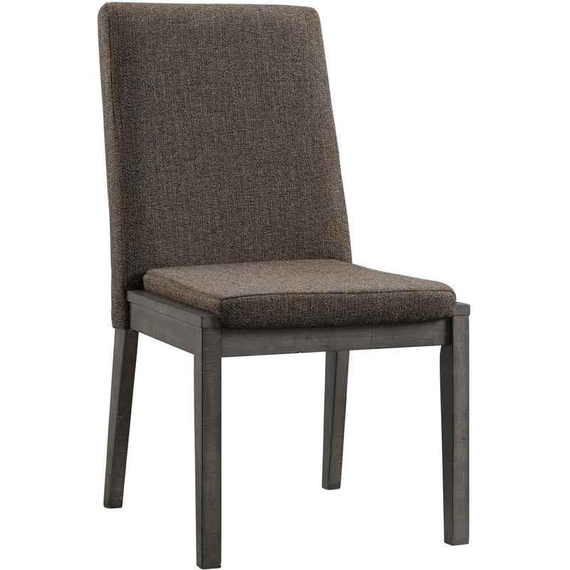  Elements International Cross Round Dining Side Chair IMAGE 1