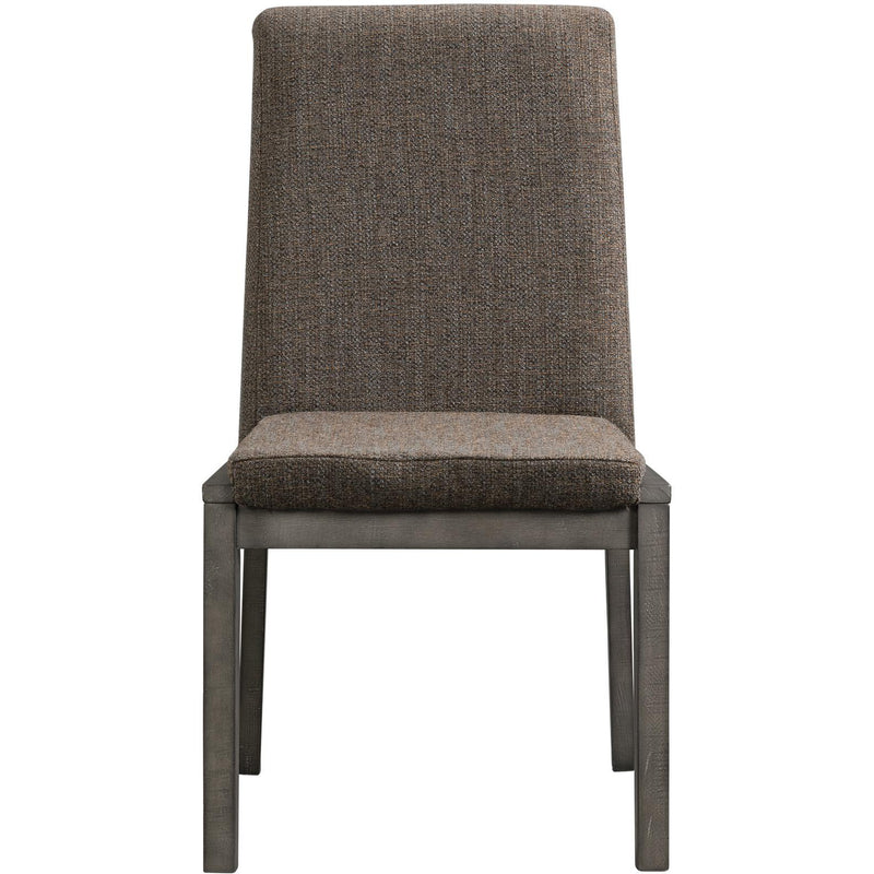  Elements International Cross Round Dining Side Chair IMAGE 2