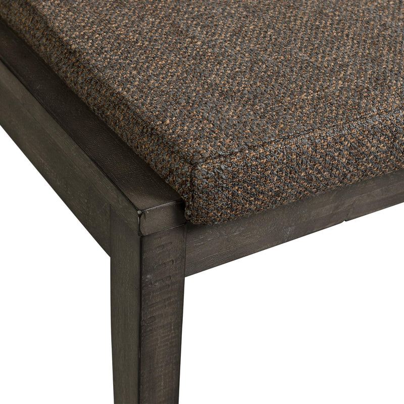  Elements International Cross Round Dining Side Chair IMAGE 6