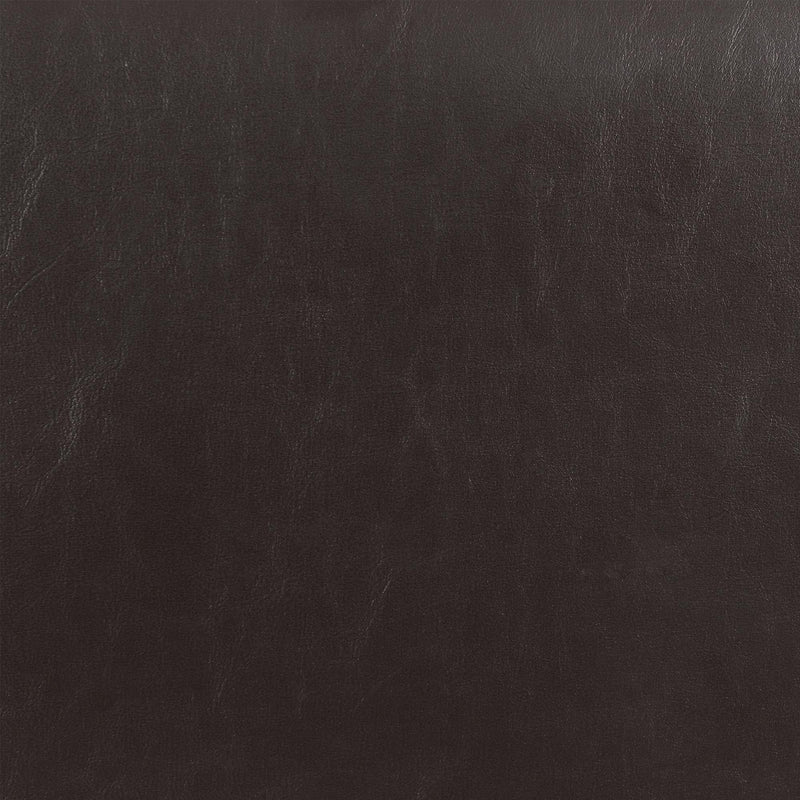  Elements International Martin Counter Side Chair with Chocolate PU – White Finish IMAGE 7