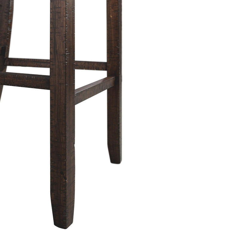  Elements International Jax 30" Bar Fabric Back Stool w/Fabric Seat IMAGE 10