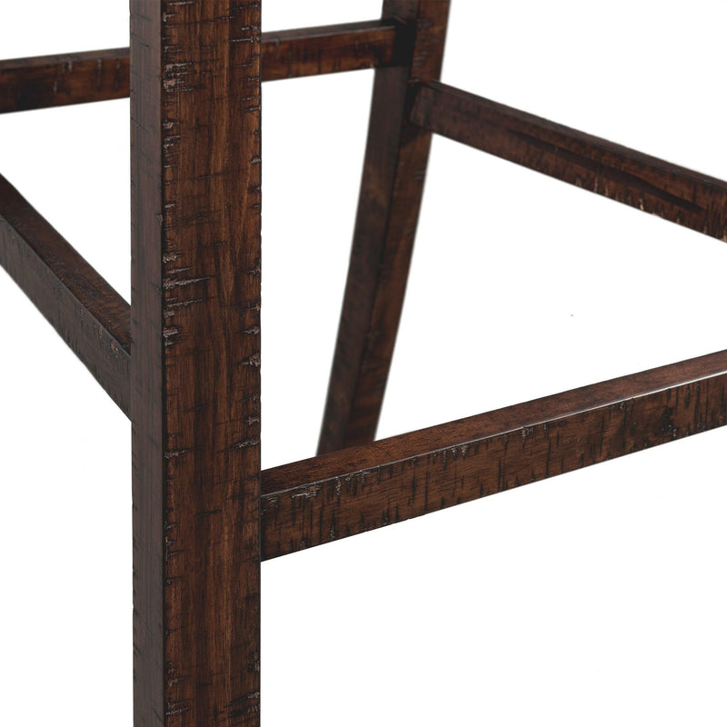  Elements International Jax 30" Bar Fabric Back Stool w/Fabric Seat IMAGE 9