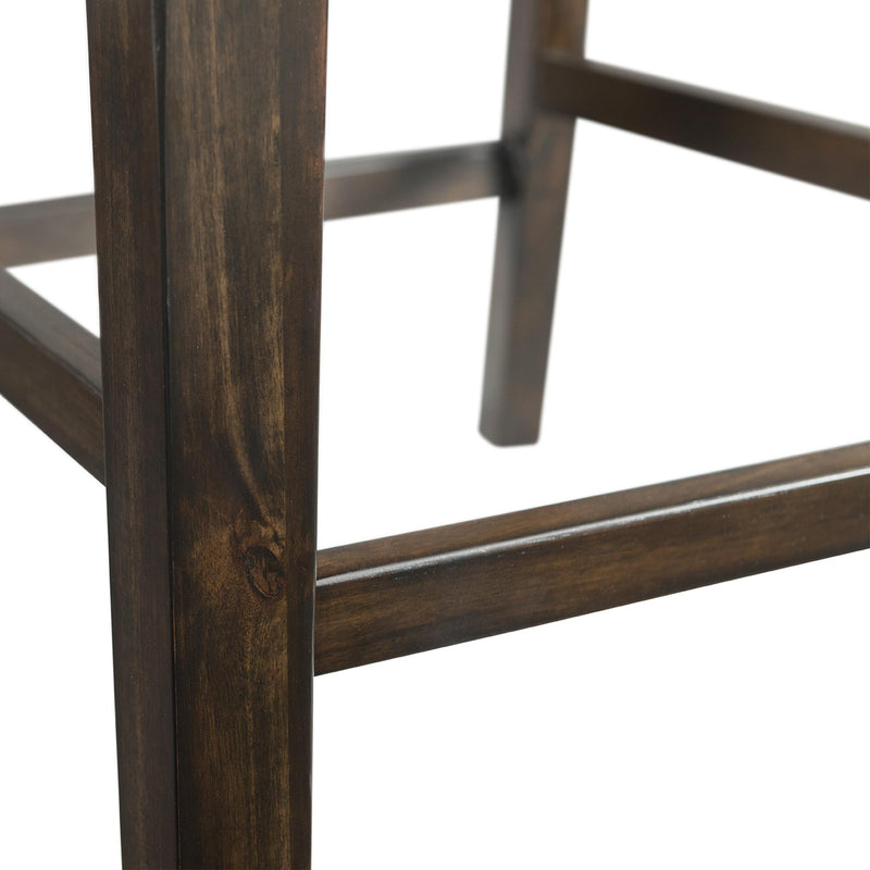  Elements International Mango Counter Side Chair IMAGE 6