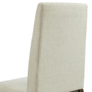  Elements International Dapper Dining Side Chair (Walnut Finish) IMAGE 4