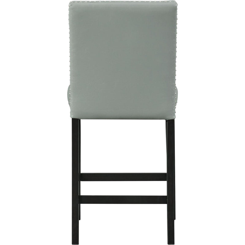  Elements International Meridian Counter Side Chair Grey IMAGE 3