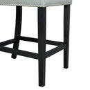  Elements International Meridian Counter Side Chair Grey IMAGE 5