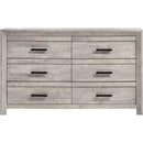  Elements International Ellen EL700DR Dresser - White IMAGE 2